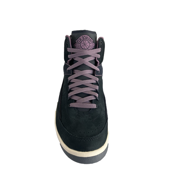 Womens Size 9.5 Mens 8 Nike Air Jordan 2 Retro Off Noir Mauve Basketball Shoes - Picture 9 of 14